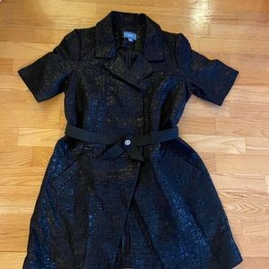 Vera  Wang short sleeve shirt/jacket